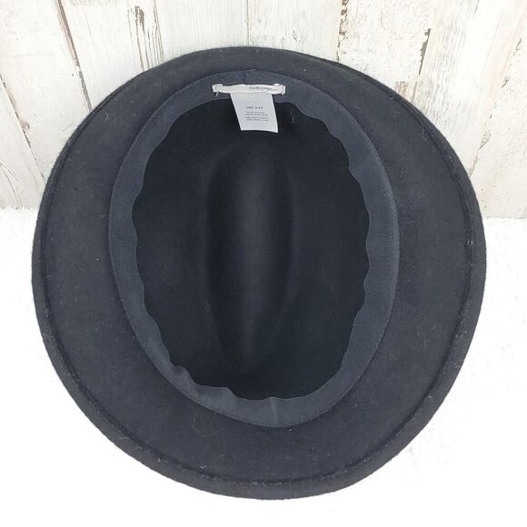 Halogen Wool Fedora Hat Black OS - Picture 6 of 7